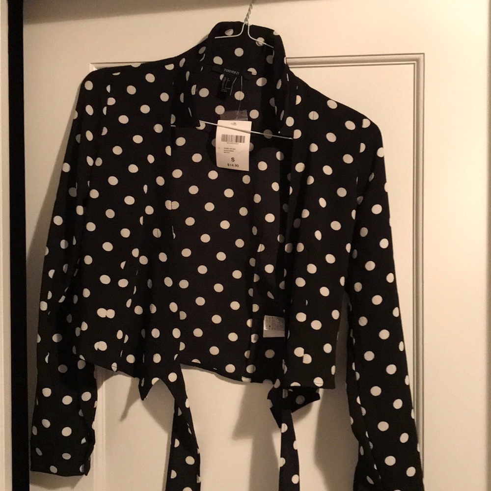 Forever 21 tie shirt
